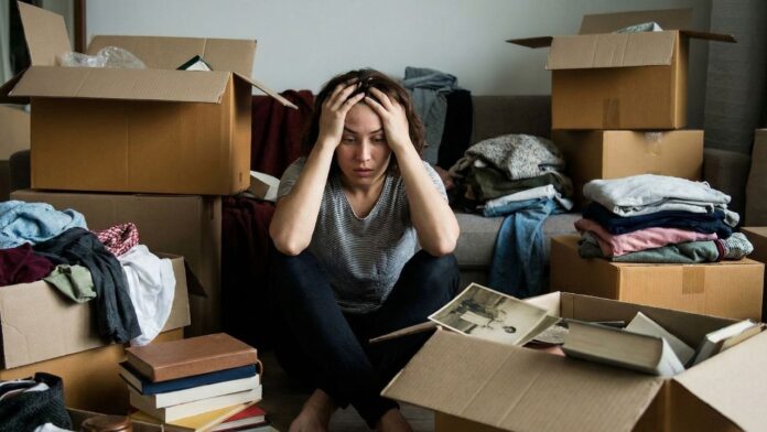 Mudança de casa e TDAH bagunça e exaustão na organização