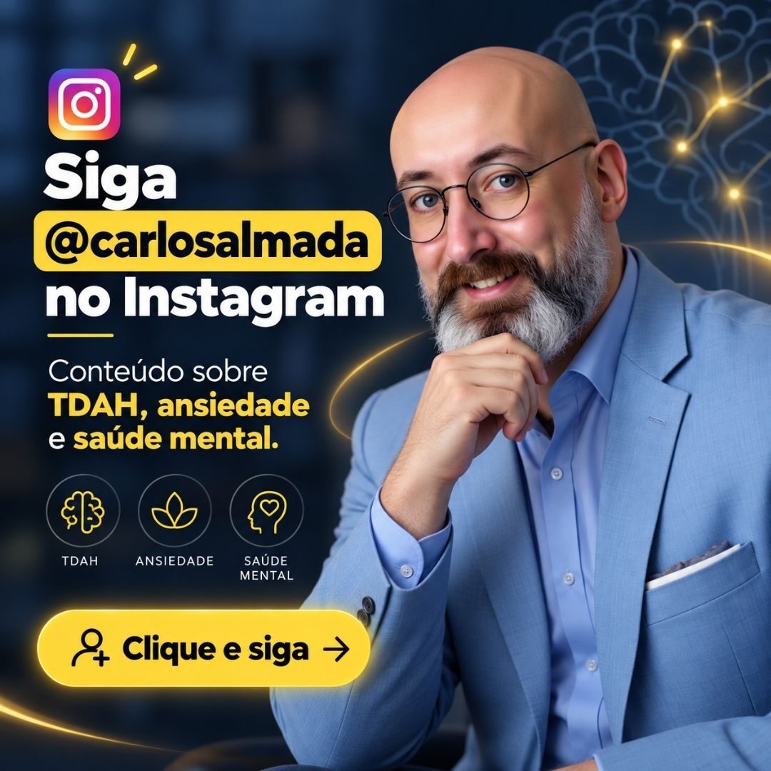 Carlos Almada Psicólogo especialista em TDAH